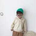 Autumn Children's Button Hooded Sweater